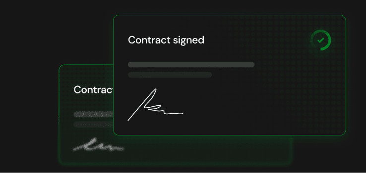 Contract signed